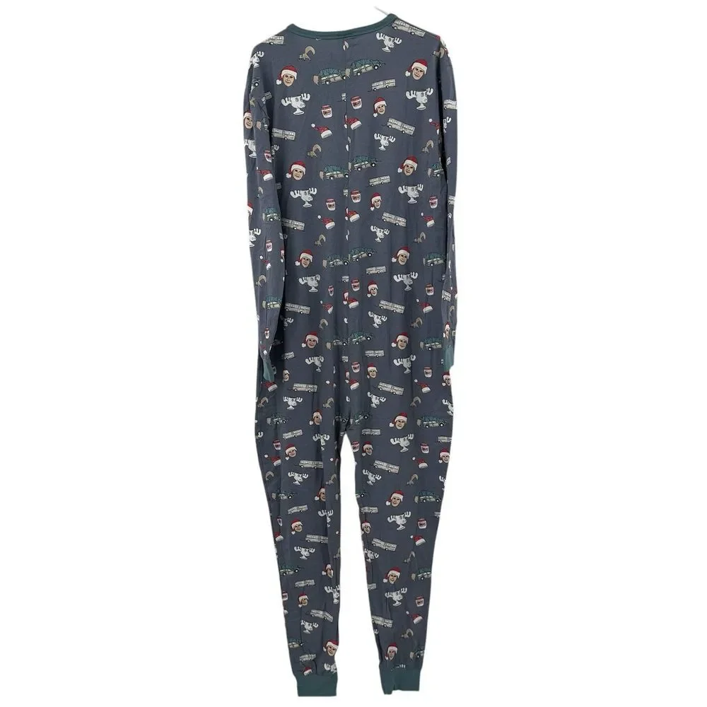 UNISEX COTTON ON NATIONAL LAMPOONS CHRISTMAS VACATION JUMPER‎ ONE PIECE PAJAMA L